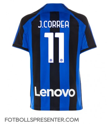Inter Milan Joaquin Correa #11 Hemma Matchtröja 2022-23 Kortärmad